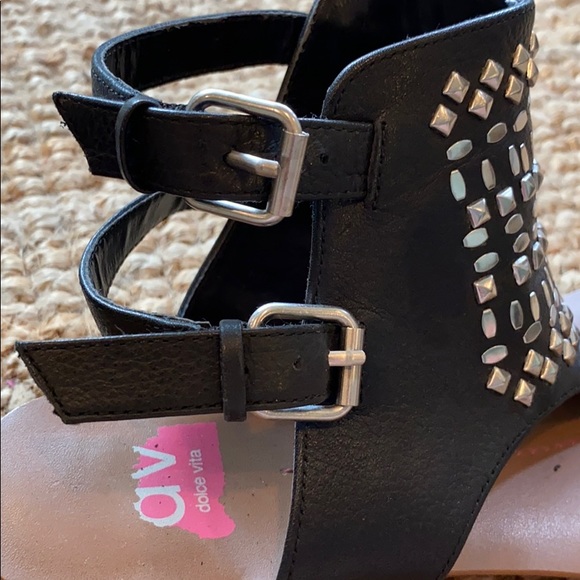 Dolce Vita Studded Gladiator Sandals - Picture 3 of 5